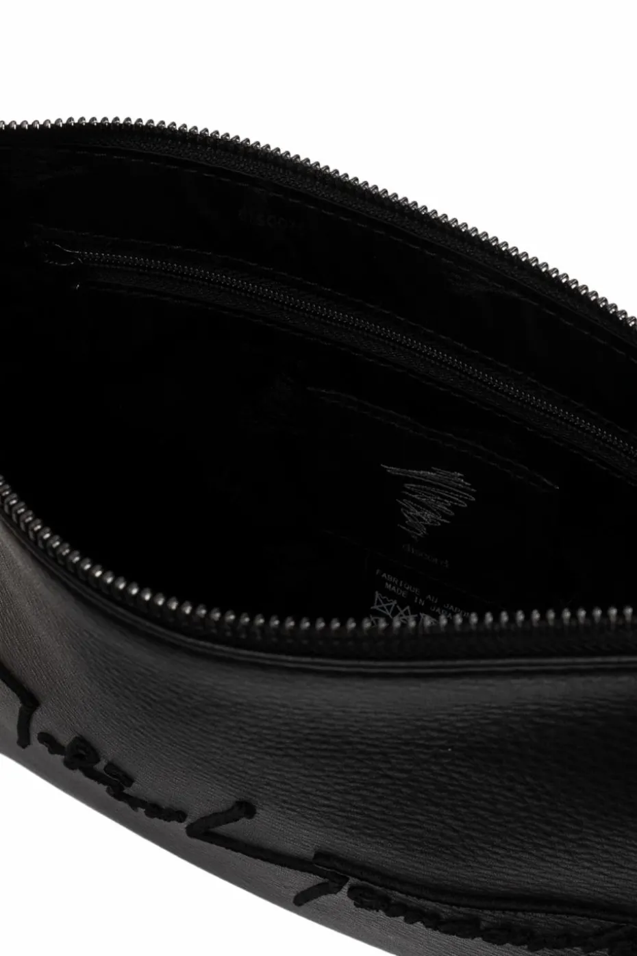 Discord Yohji Yamamoto BLACK Shoulder bag with logo