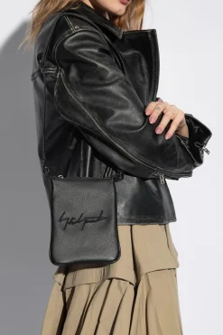 Discord Yohji Yamamoto BLACK Shoulder bag with logo