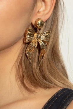Dolce & Gabbana Bow-shaped clip-on earrings