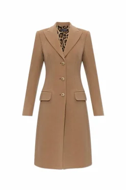 Dolce & Gabbana beige Coat with pockets