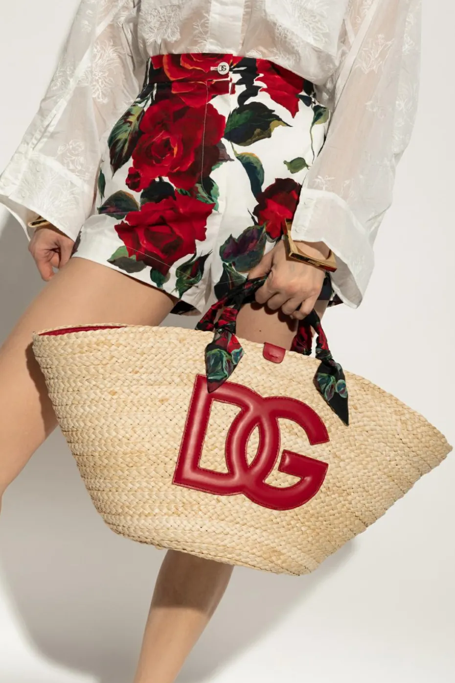 Dolce & Gabbana beige Kendra Medium shopper bag