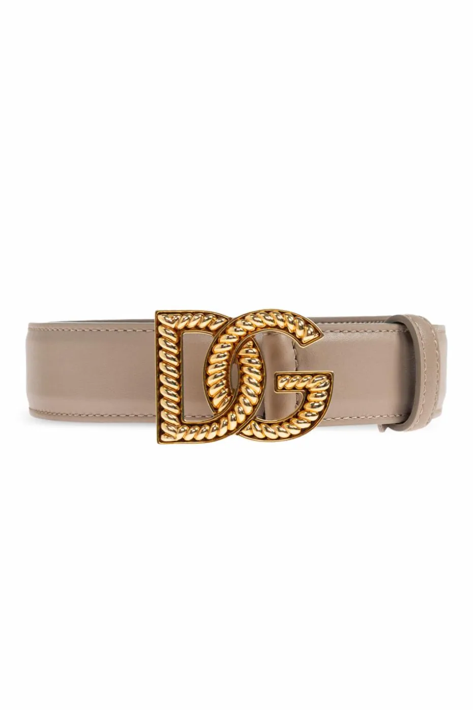 Dolce & Gabbana beige Leather belt