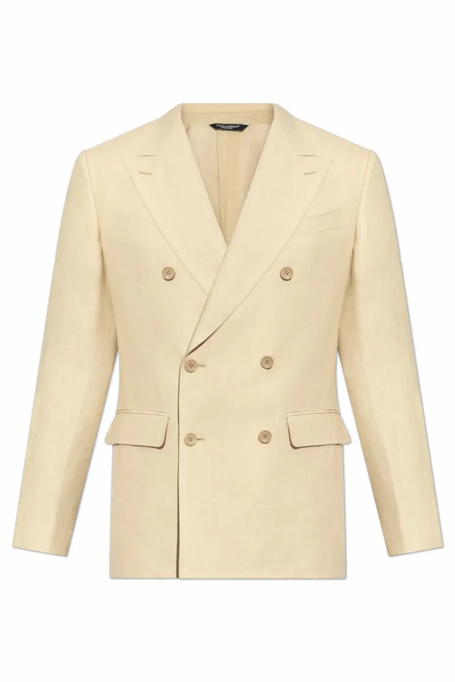 Dolce & Gabbana beige Linen blazer