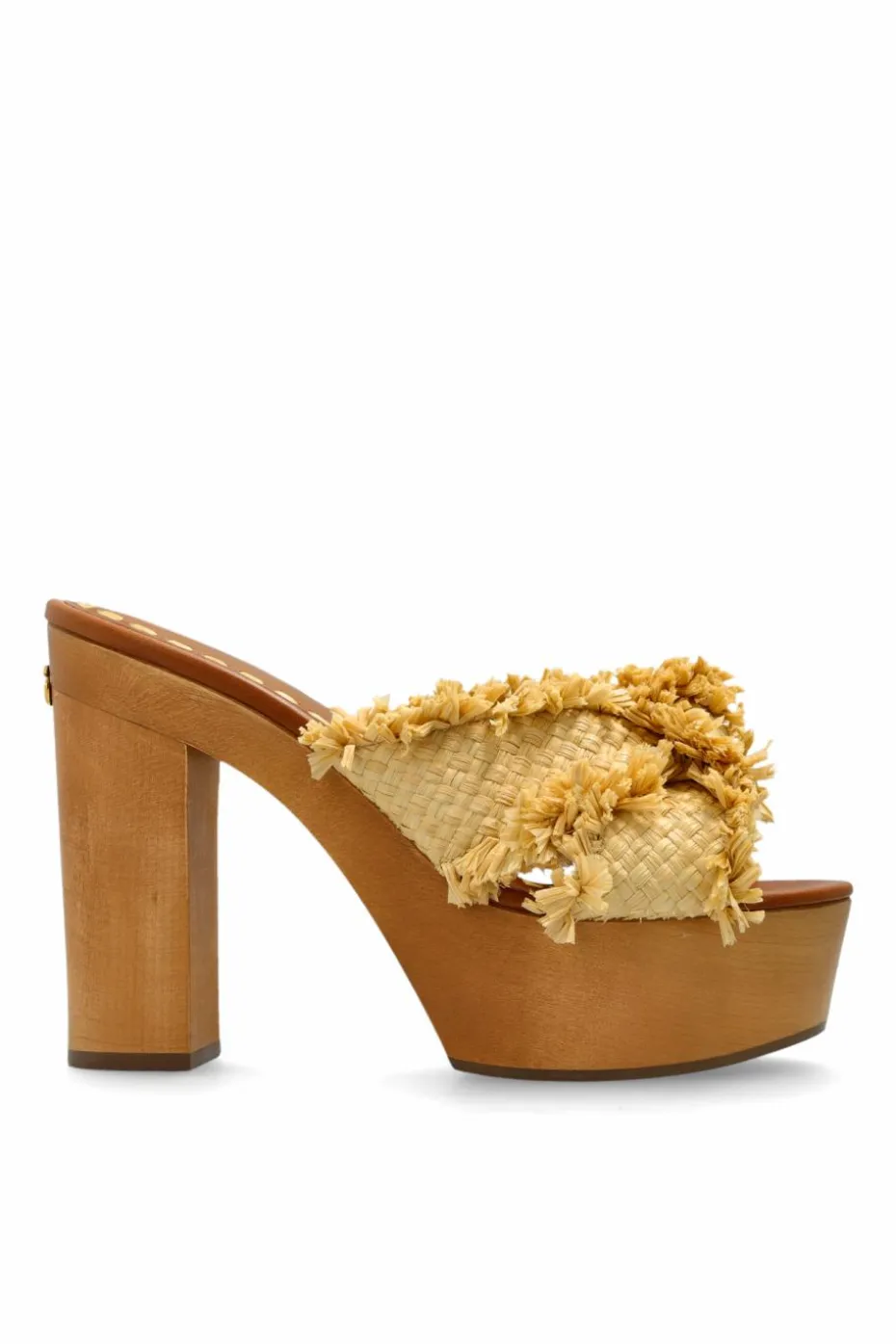 Dolce & Gabbana beige Platform slides