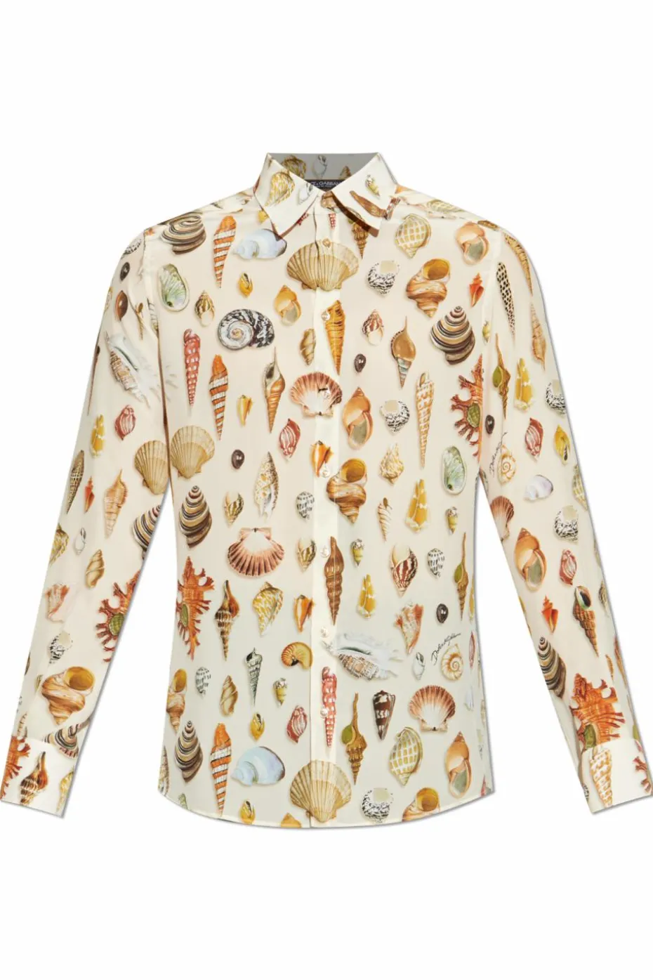 Dolce & Gabbana beige Shirt with shell motif