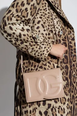 Dolce & Gabbana beige Shoulder bag with logo