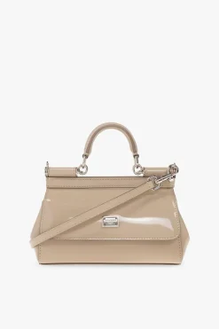 Dolce & Gabbana beige ‘Sicily Small’ shoulder bag