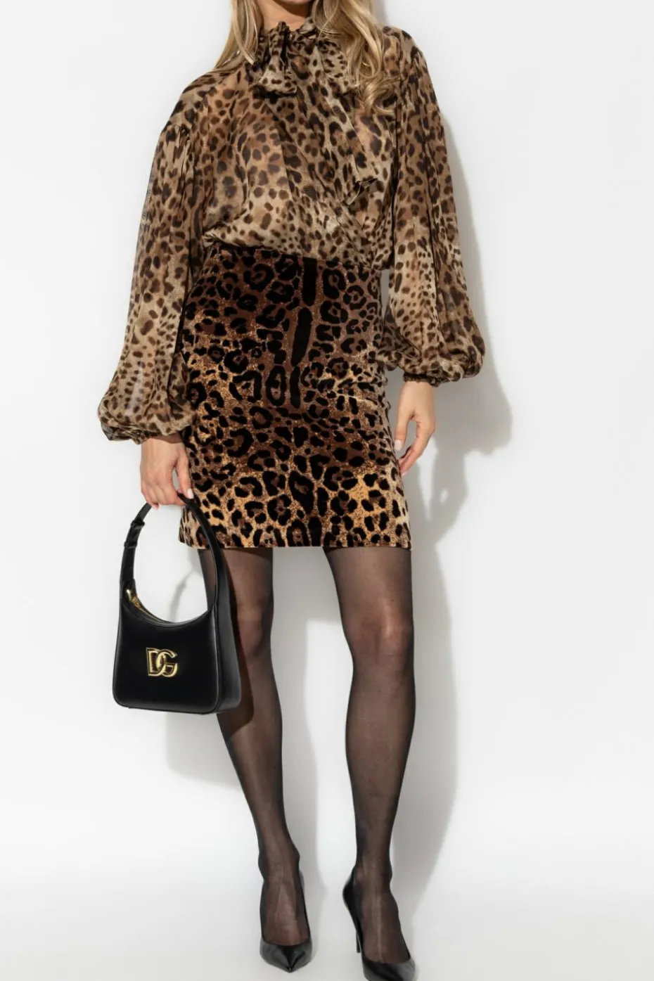 Dolce & Gabbana beige Silk shirt