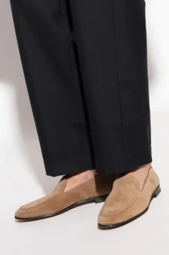 Dolce & Gabbana beige Suede shoes "Split"