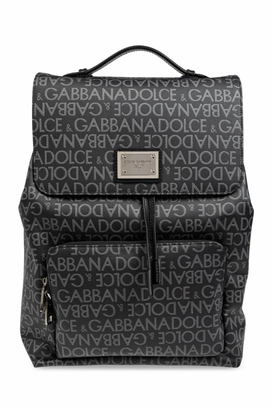 Dolce & Gabbana BLACK Backpack with monogram
