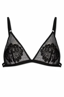 Dolce & Gabbana BLACK Bra with floral motif
