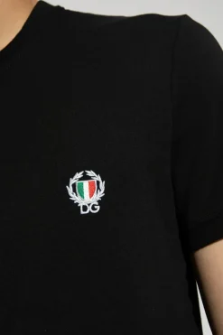 Dolce & Gabbana BLACK Branded T-shirt