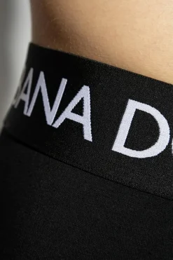 Dolce & Gabbana BLACK Branded boxers 2-pack