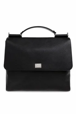 Dolce & Gabbana BLACK Briefcase "Sicily"