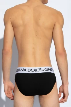 Dolce & Gabbana BLACK Briefs with logo