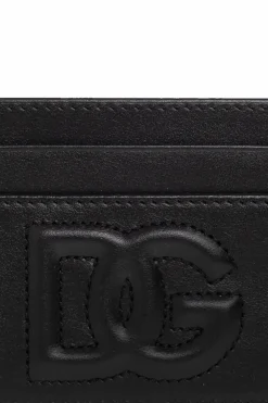Dolce & Gabbana BLACK Card case with logo