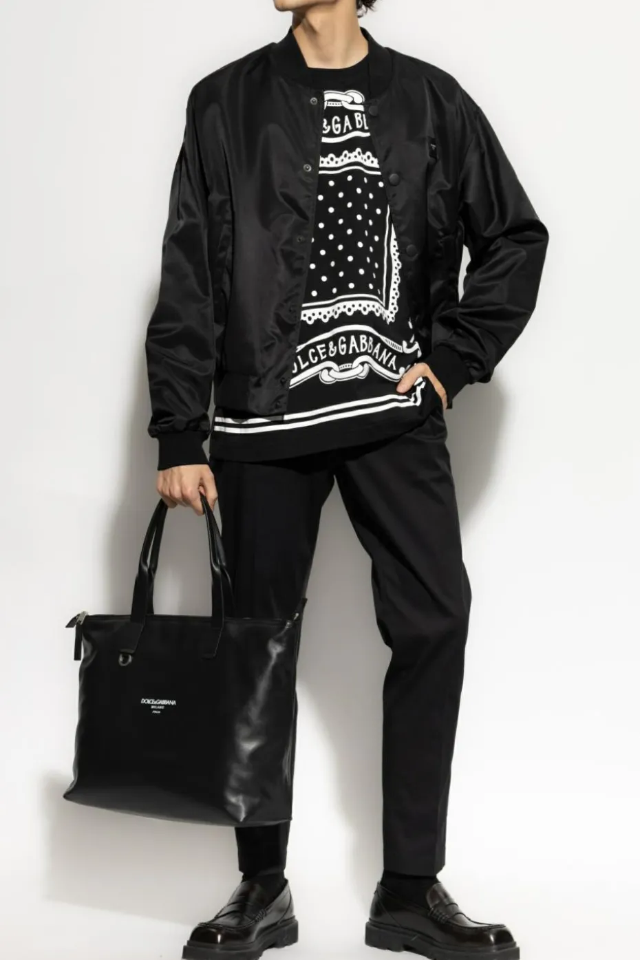 Dolce & Gabbana BLACK Cotton pants
