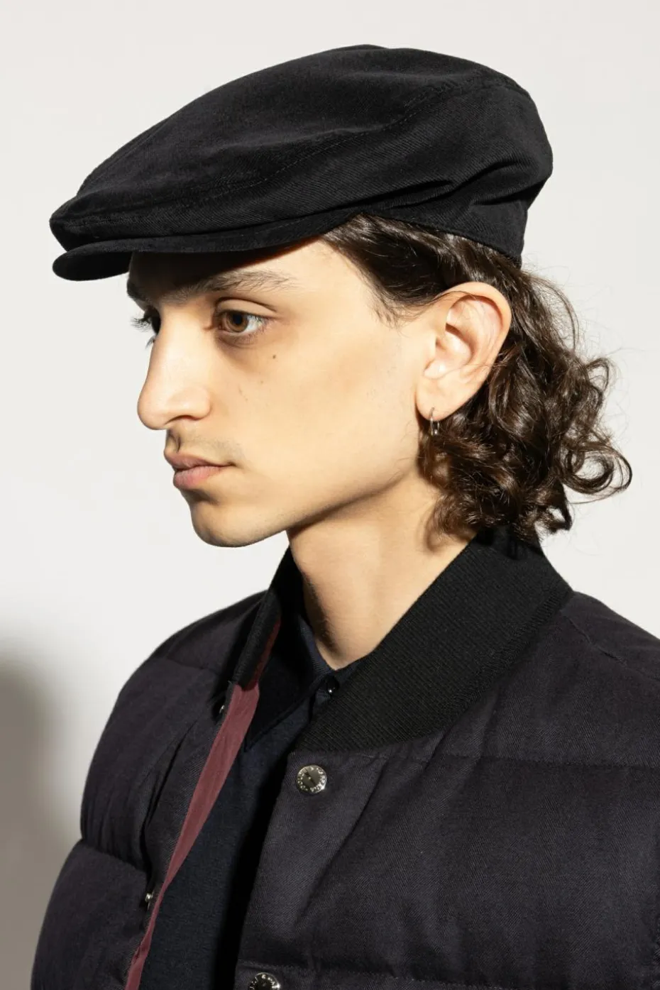 Dolce & Gabbana BLACK Cotton flat cap