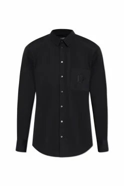 Dolce & Gabbana BLACK Cotton shirt with pocket