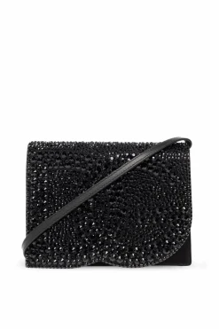 Dolce & Gabbana BLACK Crystal-embellished shoulder bag