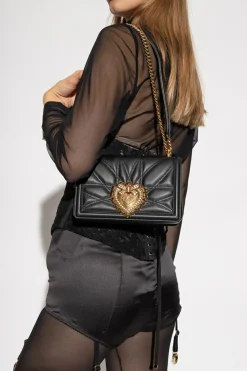 Dolce & Gabbana BLACK ‘Devotion Medium’ shoulder bag