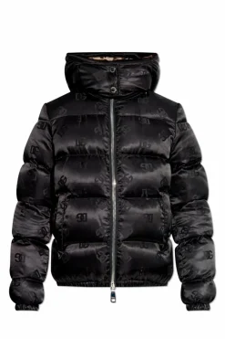 Dolce & Gabbana BLACK Down jacket with logo