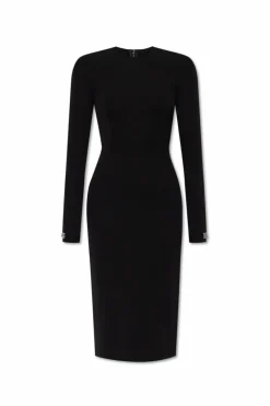 Dolce & Gabbana BLACK Dress with long sleeves