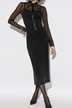 Dolce & Gabbana BLACK Dress with collar