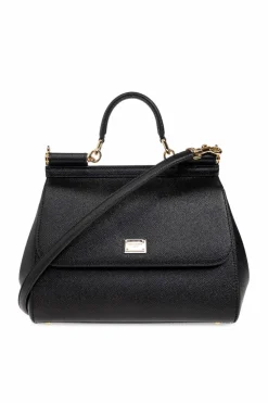 Dolce & Gabbana BLACK Handbag "Sicily Large"