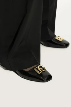 Dolce & Gabbana BLACK Heeled ballet flats Mary Jane
