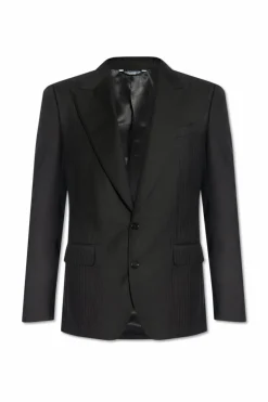 Dolce & Gabbana BLACK Herringbone blazer