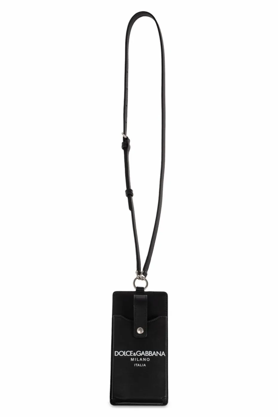 Dolce & Gabbana BLACK iPhone case with strap