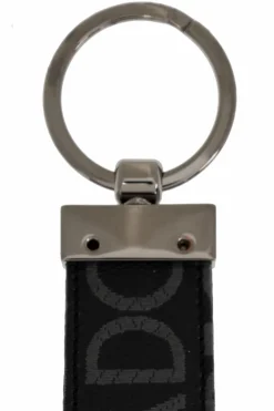 Dolce & Gabbana BLACK Keyring with logo
