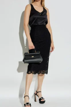 Dolce & Gabbana BLACK Lace skirt
