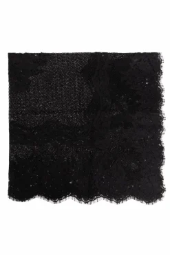 Dolce & Gabbana BLACK Lace Scarf