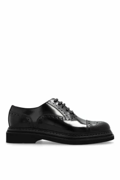 Dolce & Gabbana BLACK Lace-up platform shoes