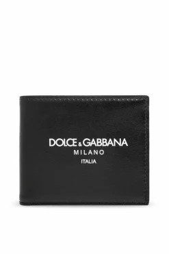 Dolce & Gabbana BLACK Leather wallet with logo