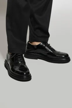 Dolce & Gabbana BLACK Leather Oxford shoes