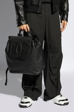 Dolce & Gabbana BLACK Leather Backpack