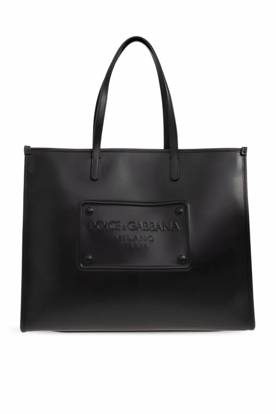 Dolce & Gabbana BLACK Leather shopper bag