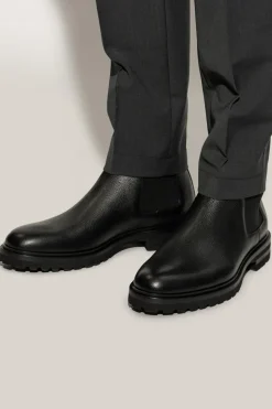 Dolce & Gabbana BLACK Leather ankle boots