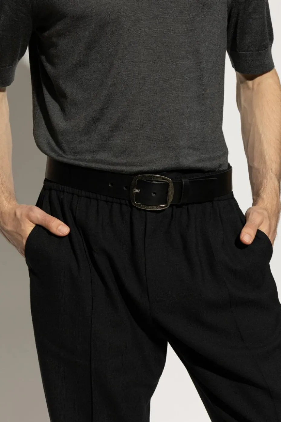 Dolce & Gabbana BLACK Leather Belt