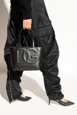 Dolce & Gabbana BLACK Leather shopper bag