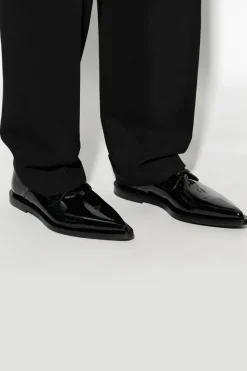 Dolce & Gabbana BLACK Leather derby shoes