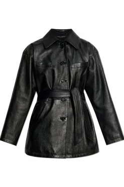 Dolce & Gabbana BLACK Leather Jacket