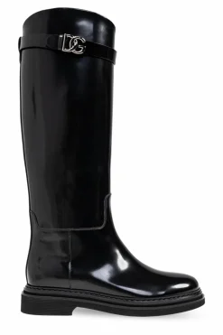 Dolce & Gabbana BLACK Leather boots