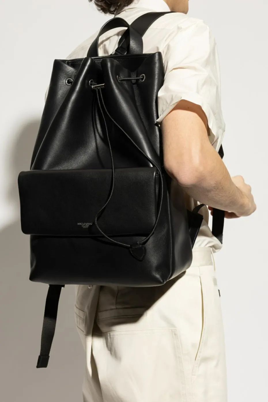 Dolce & Gabbana BLACK Leather backpack