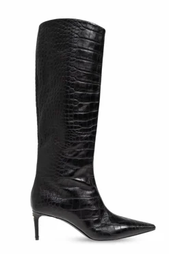 Dolce & Gabbana BLACK Leather heeled boots