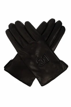 Dolce & Gabbana BLACK Leather gloves