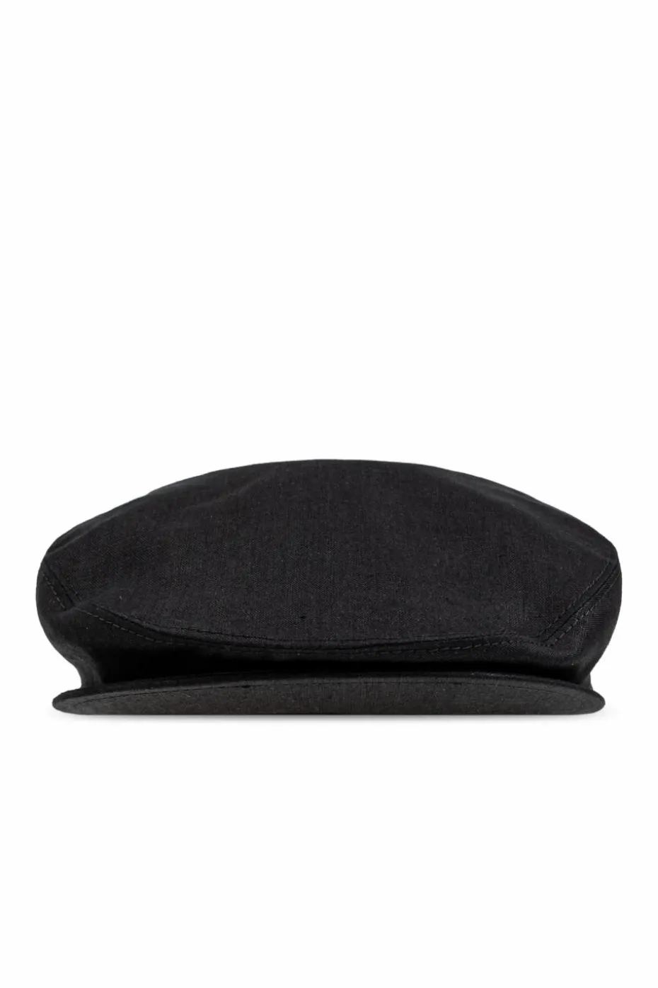Dolce & Gabbana BLACK Linen flat cap